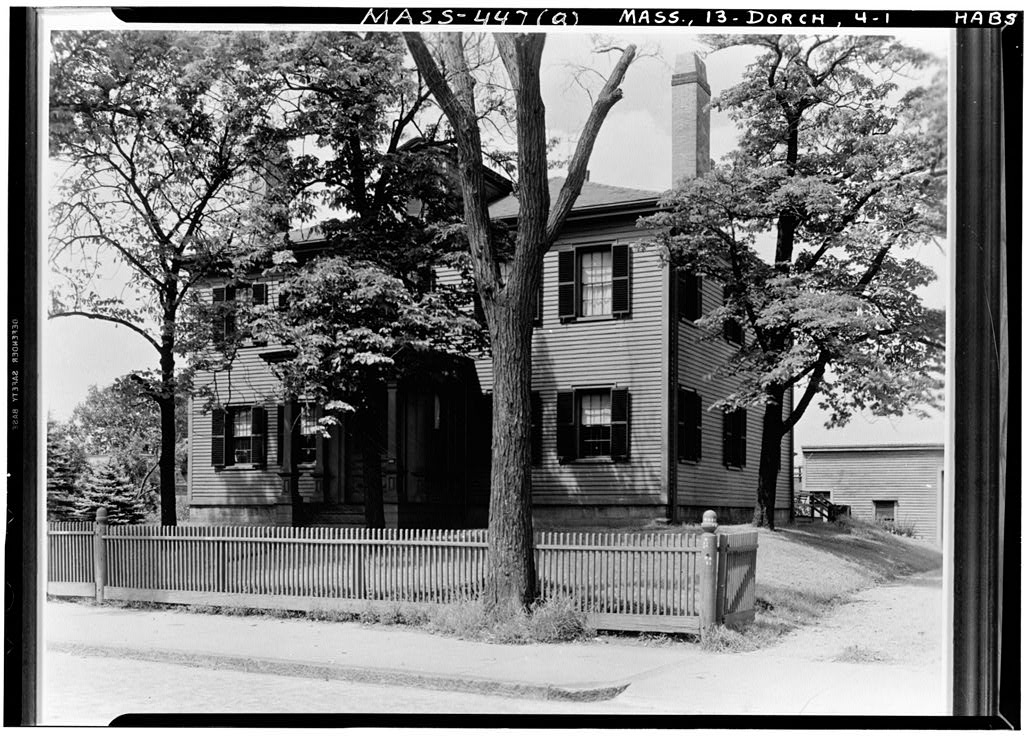 William Clapp House, photograph filed with the federal survey