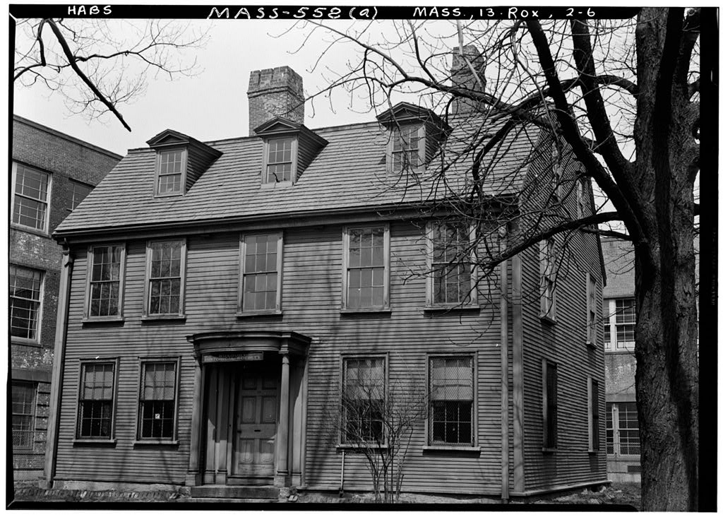 Dillaway-Thomas House, photograph filed with the federal survey