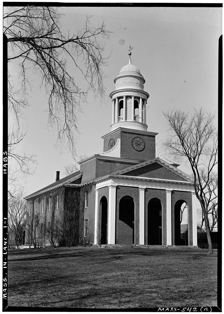 First Parish Church, photograph filed with the federal survey