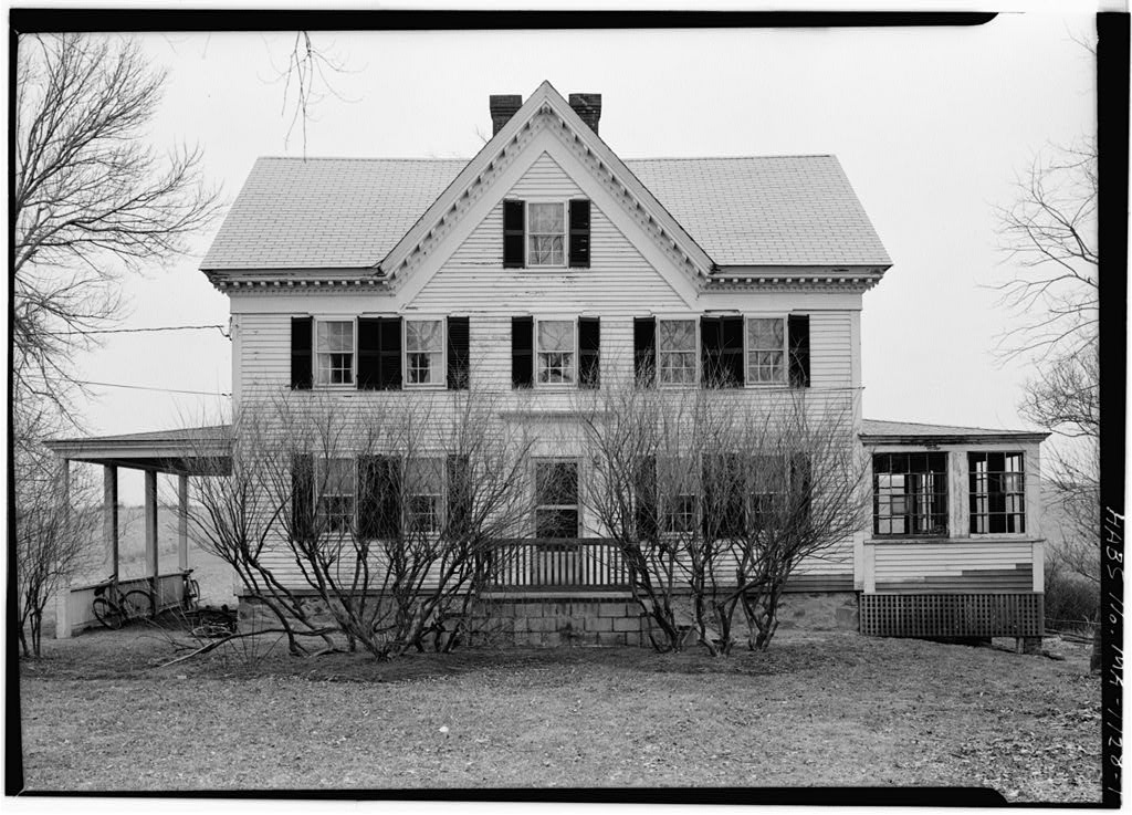 Seth Knowles House, photograph filed with the federal survey