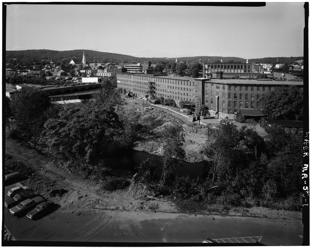 Boston Manufacturing Company, photograph filed with the federal survey