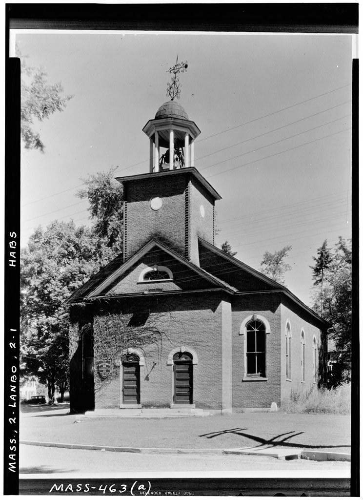 First Baptist Church, photograph filed with the federal survey