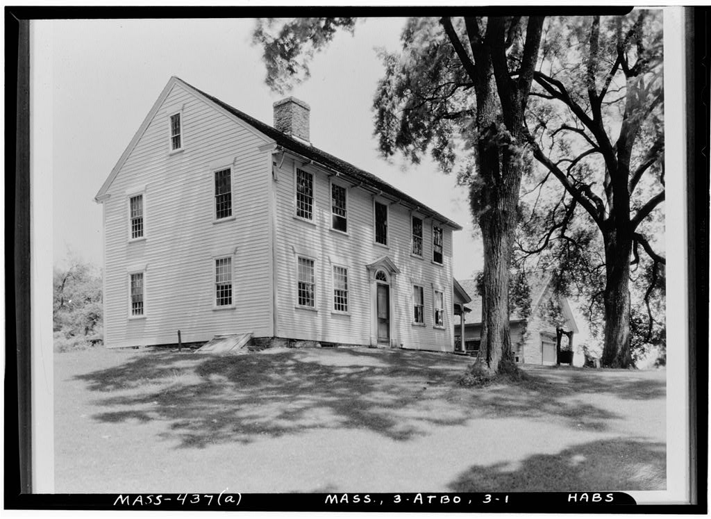 Joel Robinson House, photograph filed with the federal survey