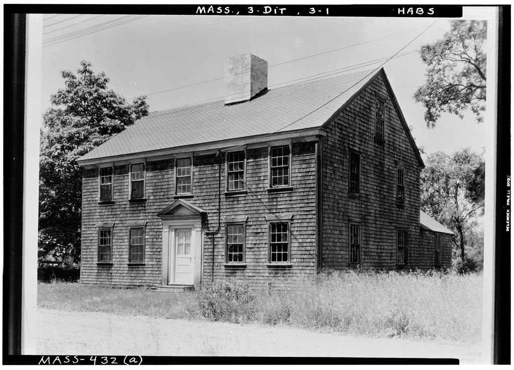 Coram House, photograph filed with the federal survey
