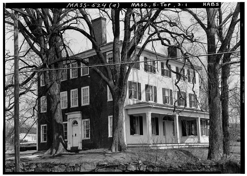 Elmwood Mansion, Topsfield, Essex County, MA, photograph filed with the federal survey