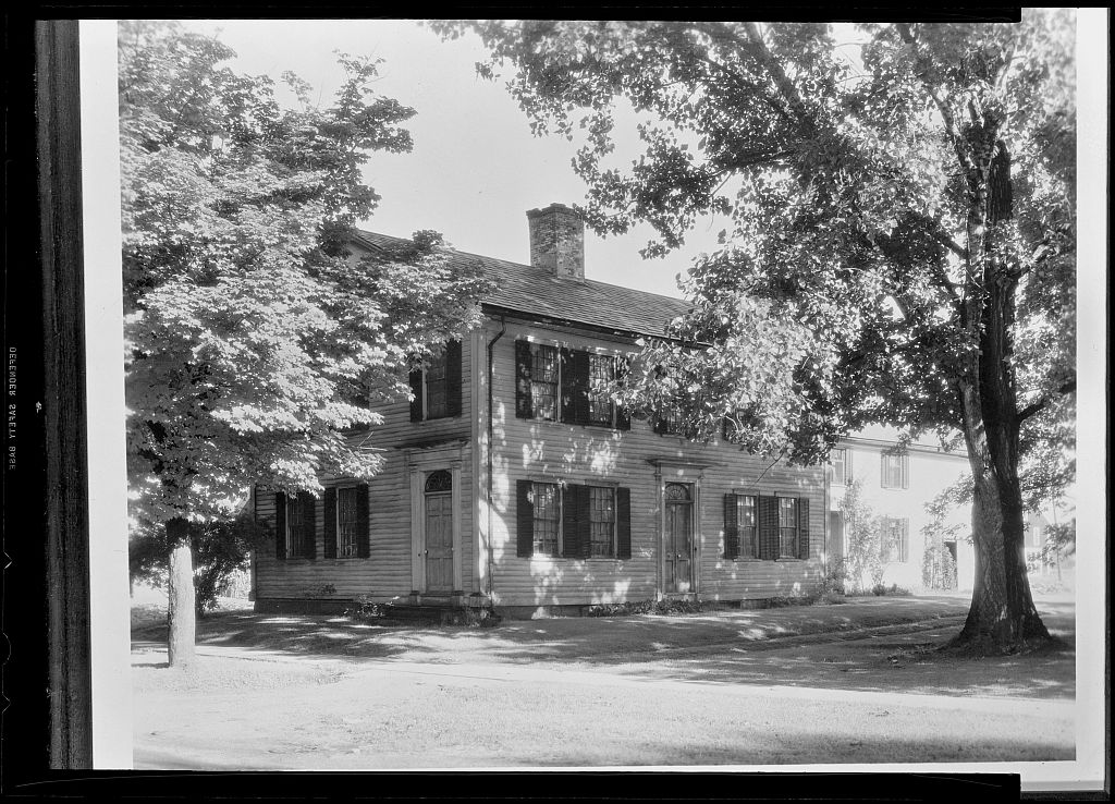 Cornelia Billings House, Hatfield, Hampshire County, MA, photograph filed with the federal survey