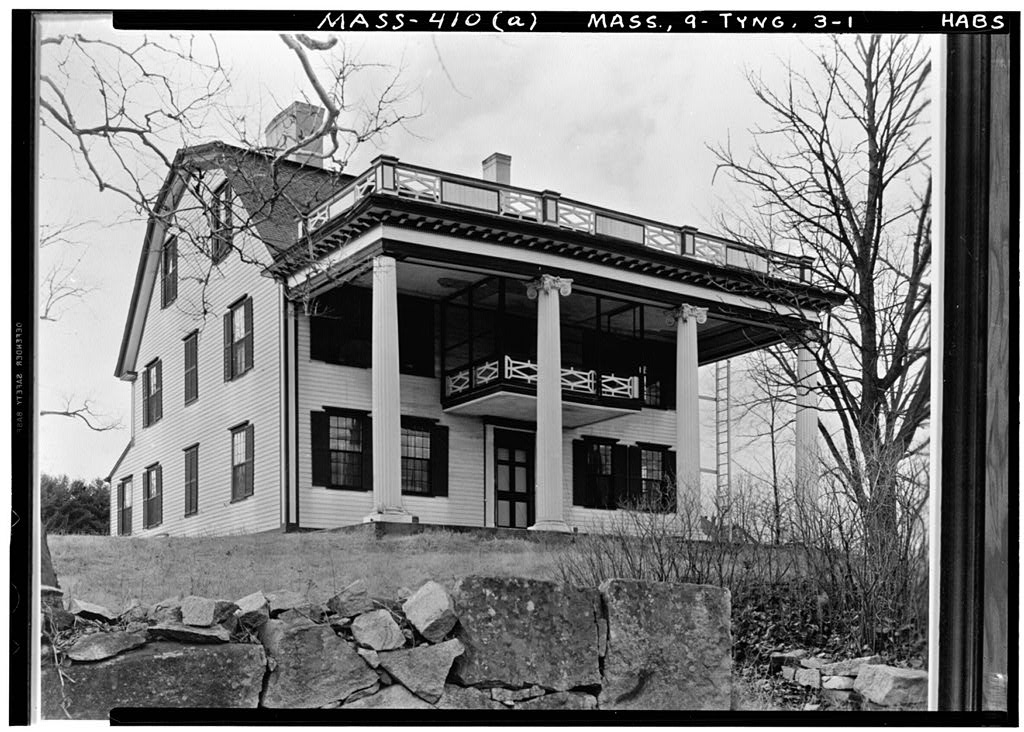 Tyng House, Tyngsboro, Middlesex County, MA, photograph filed with the federal survey