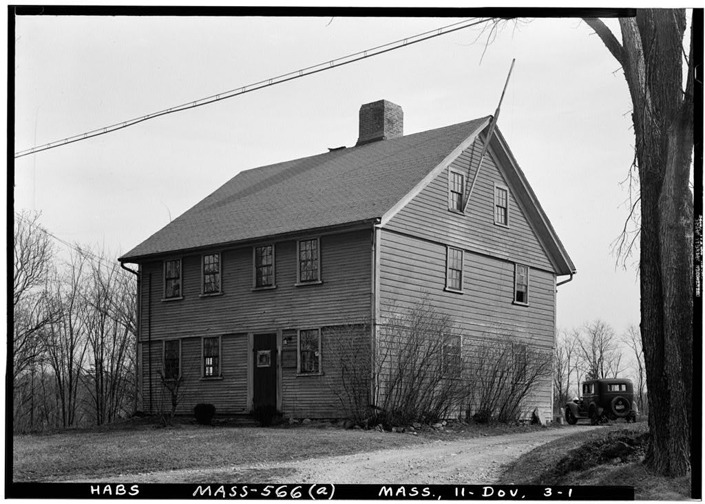 Chickering House, Dover, Norfolk County, MA, photograph filed with the federal survey