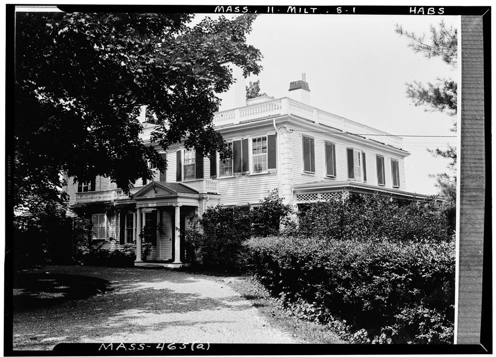 Isaac Davenport House, photograph filed with the federal survey