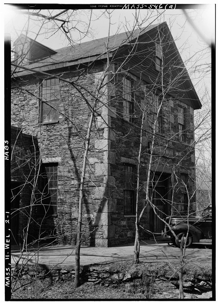 Ruben Ware Mill, photograph filed with the federal survey
