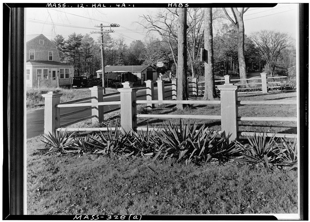 Fence, photograph filed with the federal survey