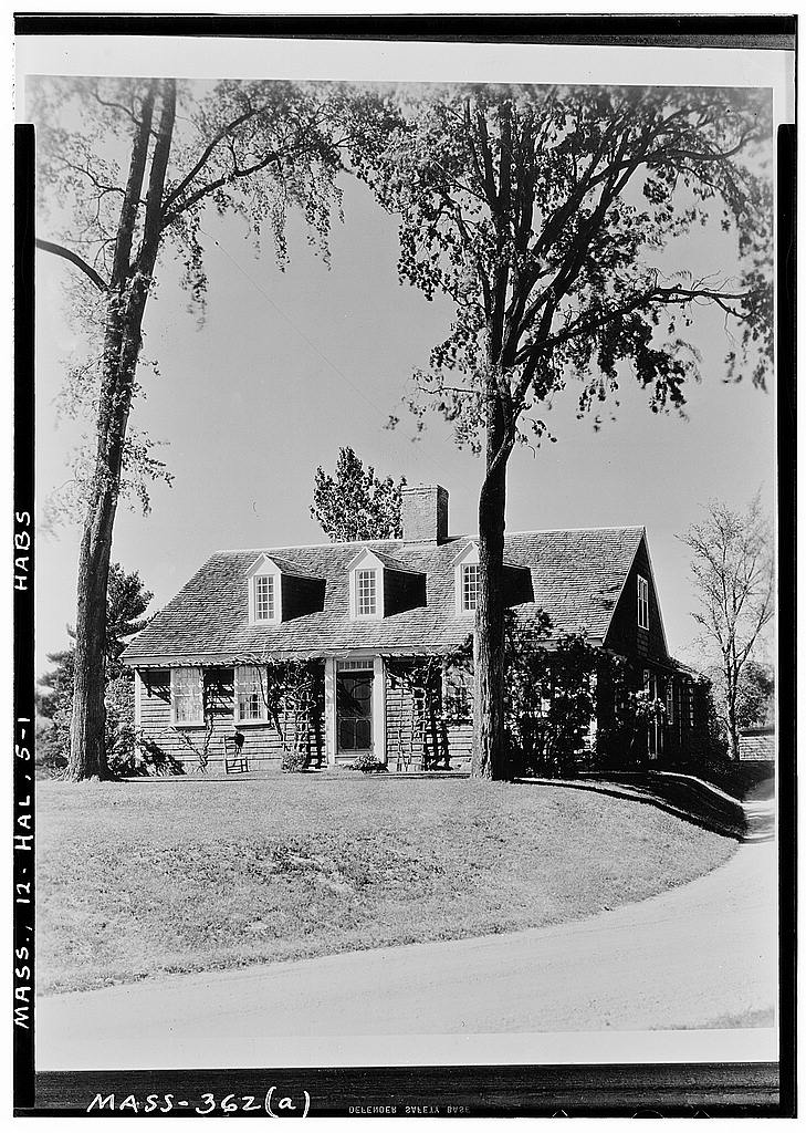 Timothy Wood House, photograph filed with the federal survey