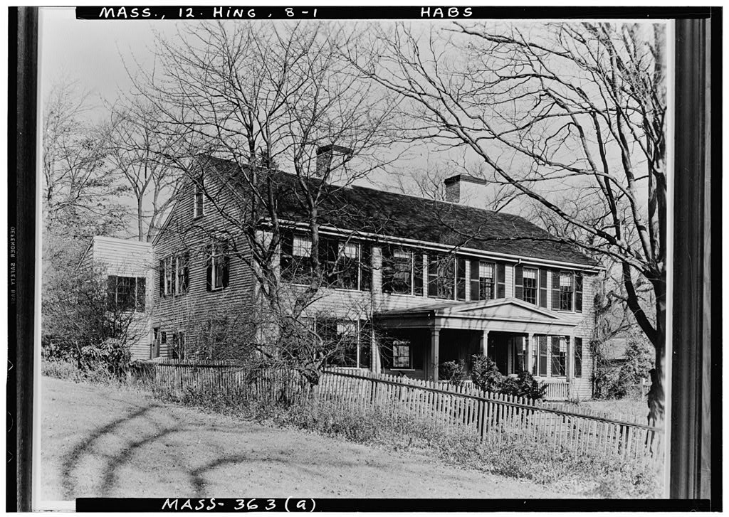 General Benjamin Lincoln House, photograph filed with the federal survey