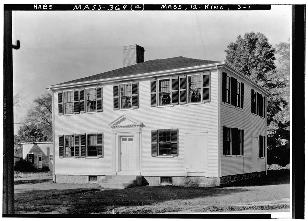 Holmes House, photograph filed with the federal survey