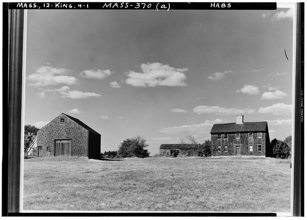 Captain Thomas Willett House, photograph filed with the federal survey