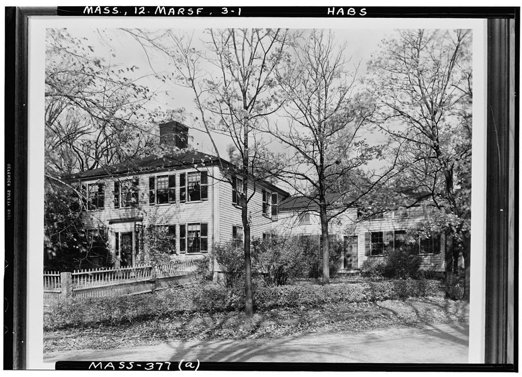 George H. Weatherbee House, photograph filed with the federal survey