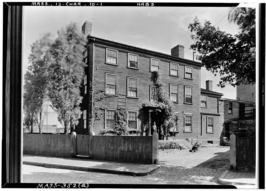 Major Adams House, photograph filed with the federal survey