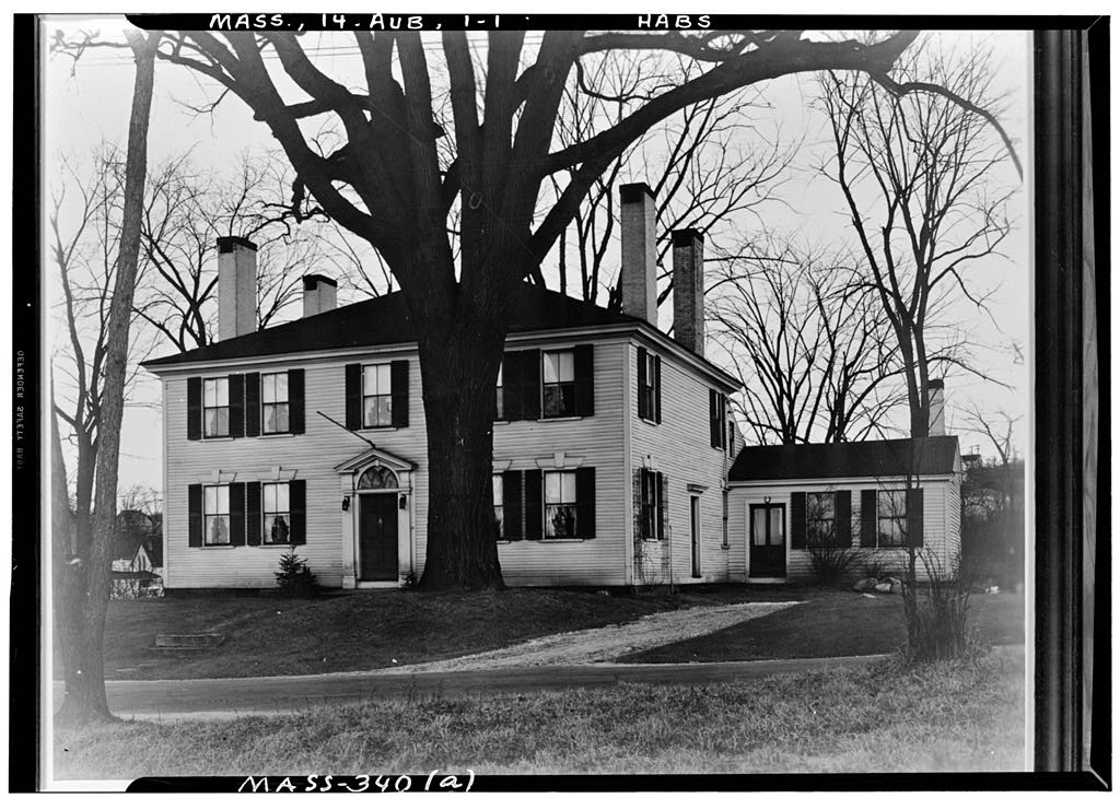 Thaddeus Chapin House, Auburn, Worcester County, MA, photograph filed with the federal survey