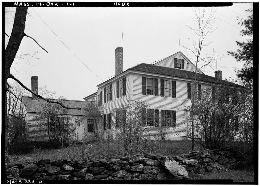 Eli Adams House, Oakham, Worcester County, MA, photograph filed with the federal survey