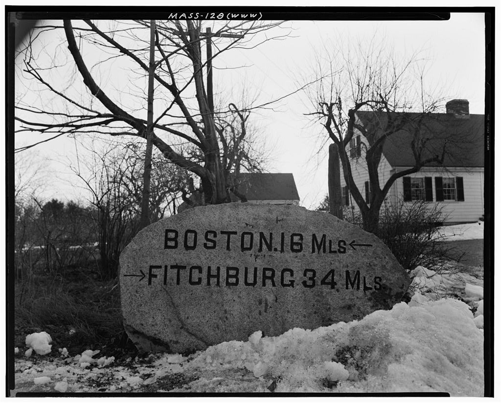 Sixteen-mile Stone, photograph filed with the federal survey