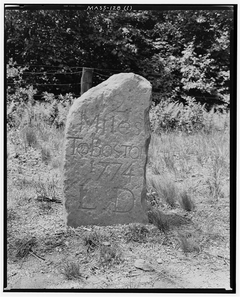Milestones L, photograph filed with the federal survey