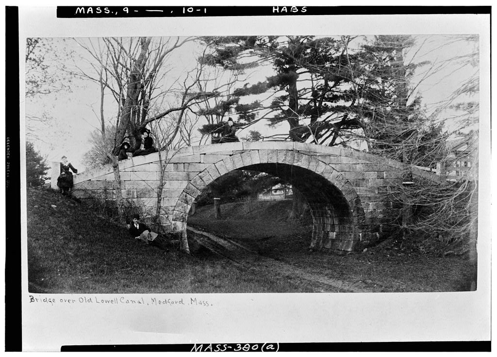 Middlesex Canal, photograph filed with the federal survey