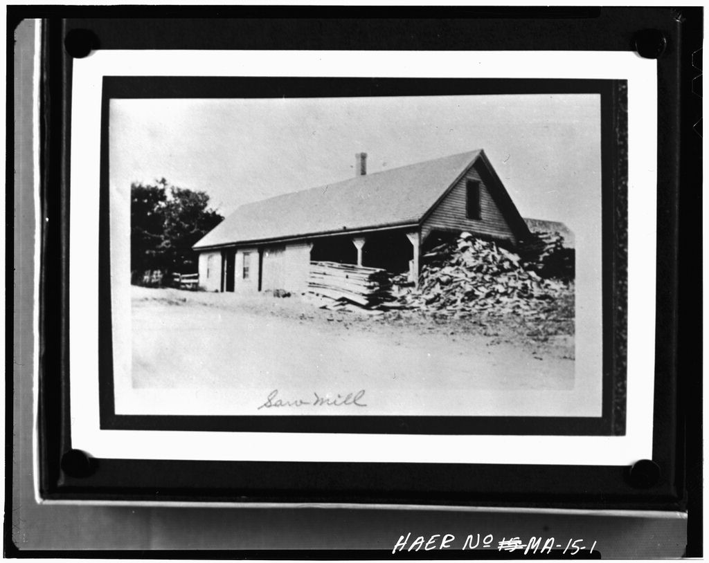 Canoe River Mill, photograph filed with the federal survey