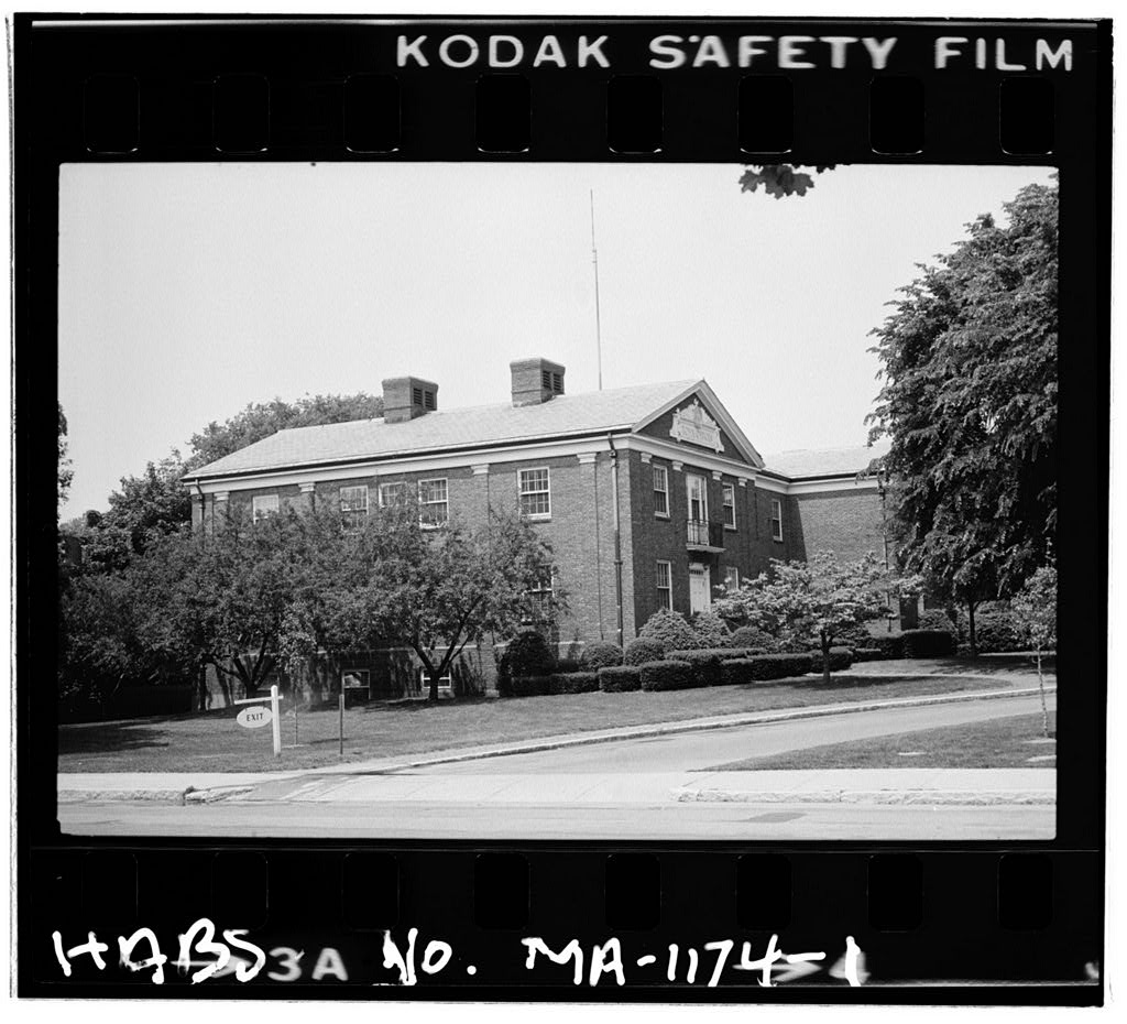 Town Office Building, photograph filed with the federal survey