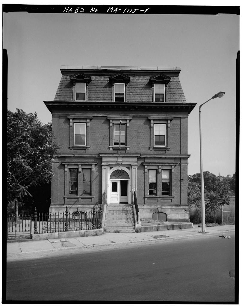 Police Station No. 10, 1170 Columbus Avenue, Boston, Suffolk County, MA, photograph filed with the federal survey