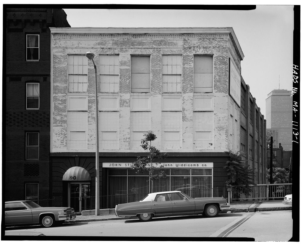 Mott Iron Works Building, 90-92 Berkeley Street, Boston, Suffolk County, MA, photograph filed with the federal survey