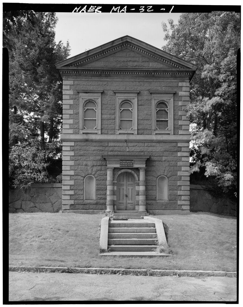 Cochituate Aqueduct, photograph filed with the federal survey