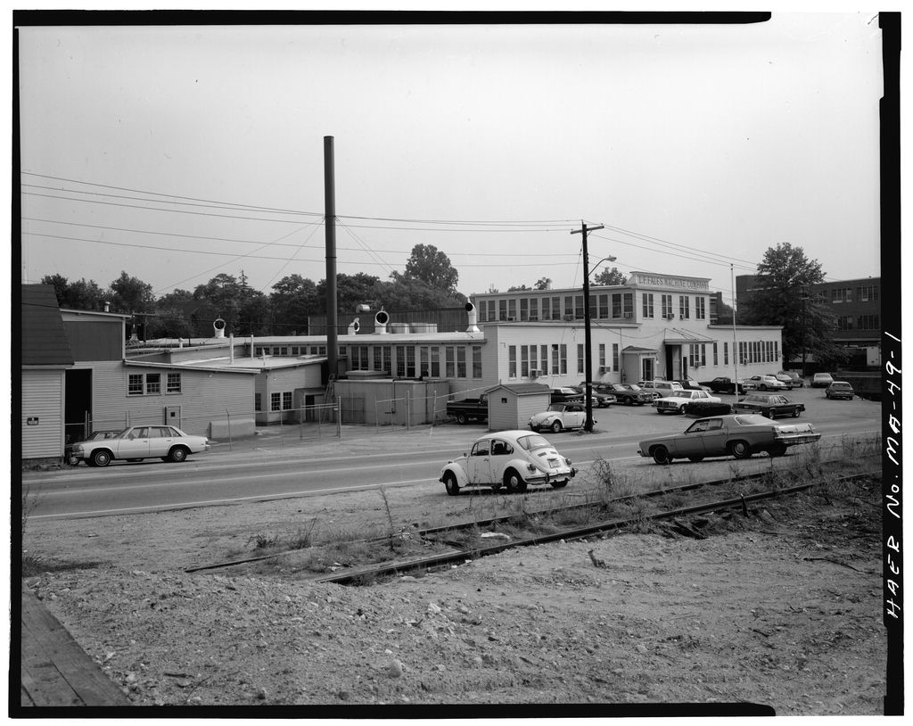L. F. Fales Machine Company, photograph filed with the federal survey