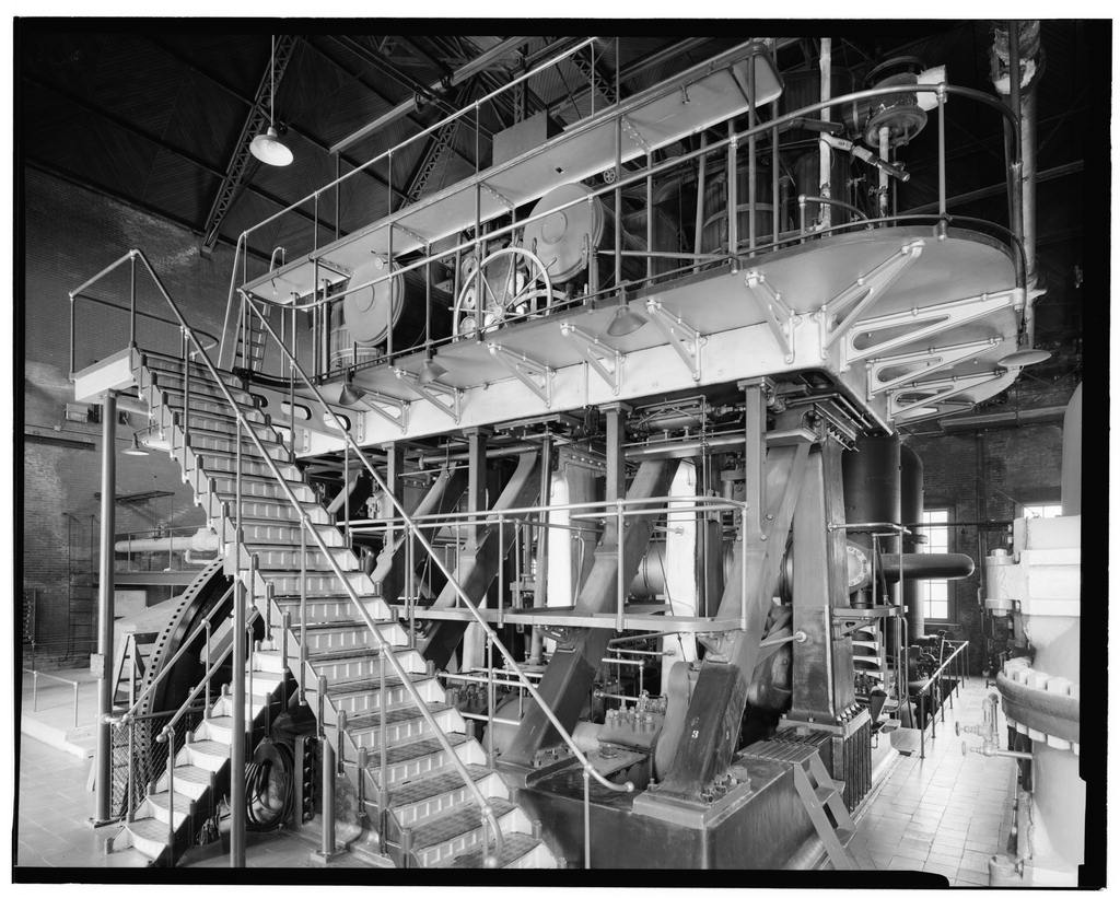 Boston Water Works, Leavitt Pumping Engine, 2450 Beacon Street, Boston, Suffolk County, MA, photograph filed with the federal survey