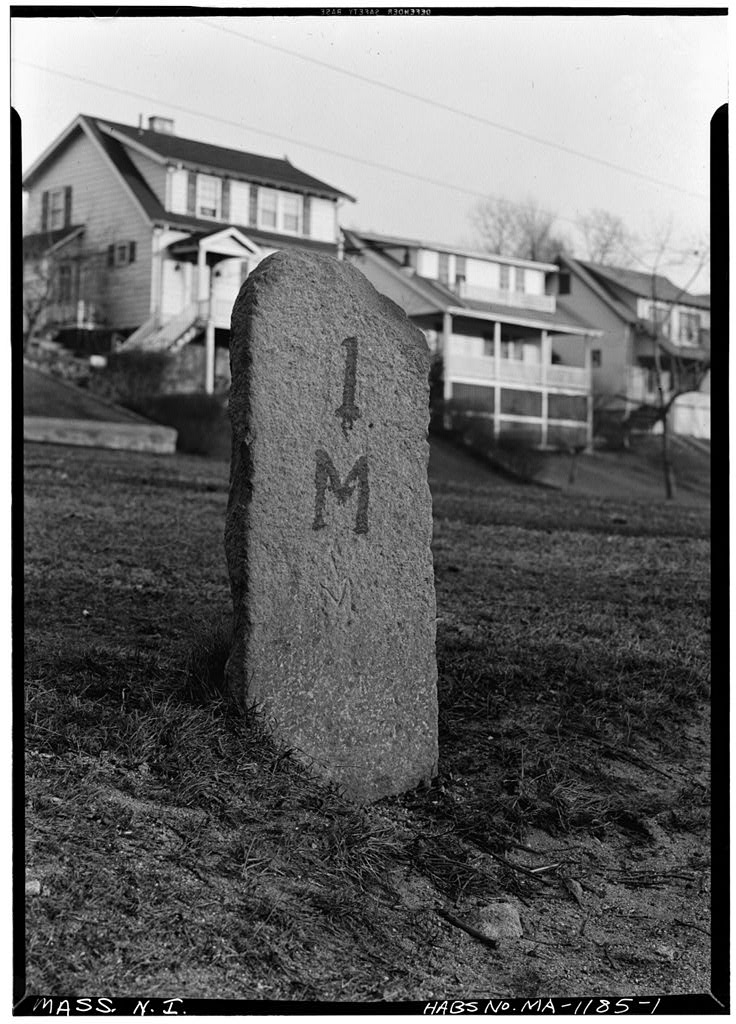Milestone, photograph filed with the federal survey