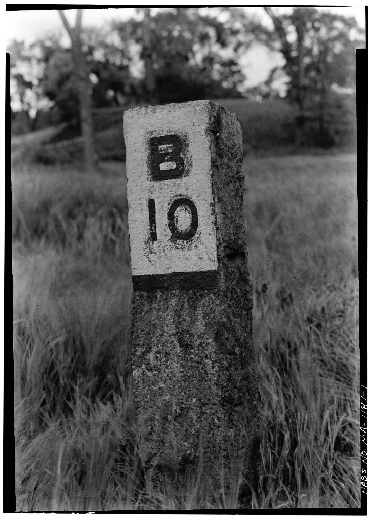 Milestone, photograph filed with the federal survey