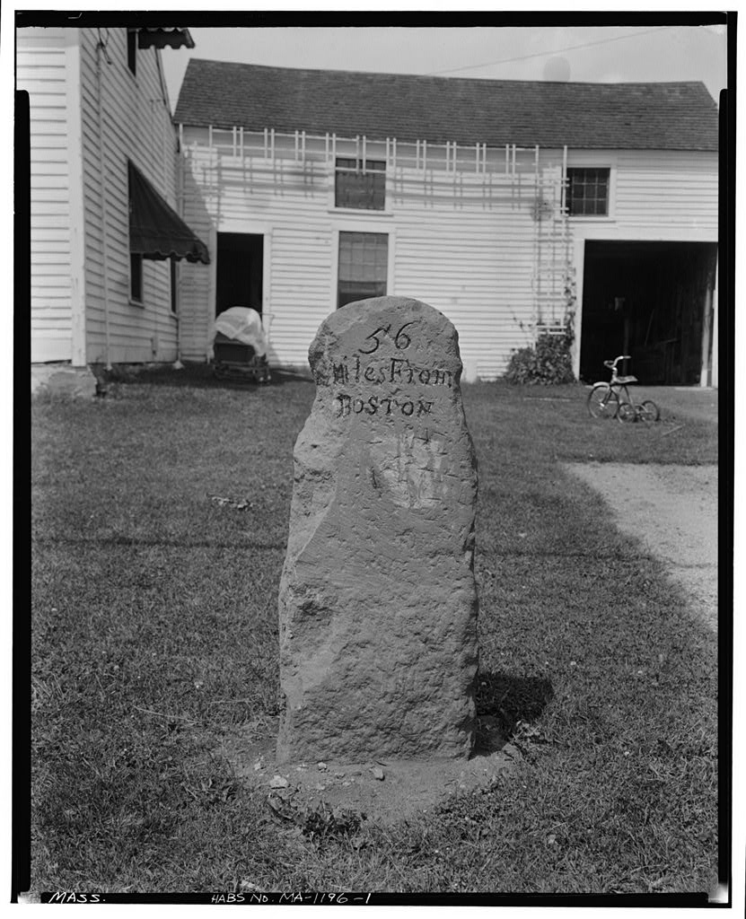 Milestone, photograph filed with the federal survey
