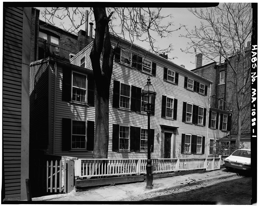 William C. Nell House, 3 Smith Court, Boston, Suffolk County, MA, photograph filed with the federal survey