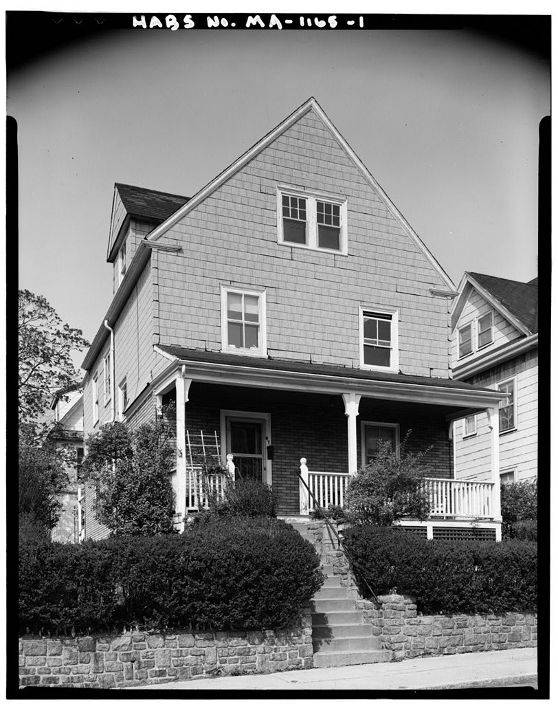 William Monroe Trotter House, photograph filed with the federal survey