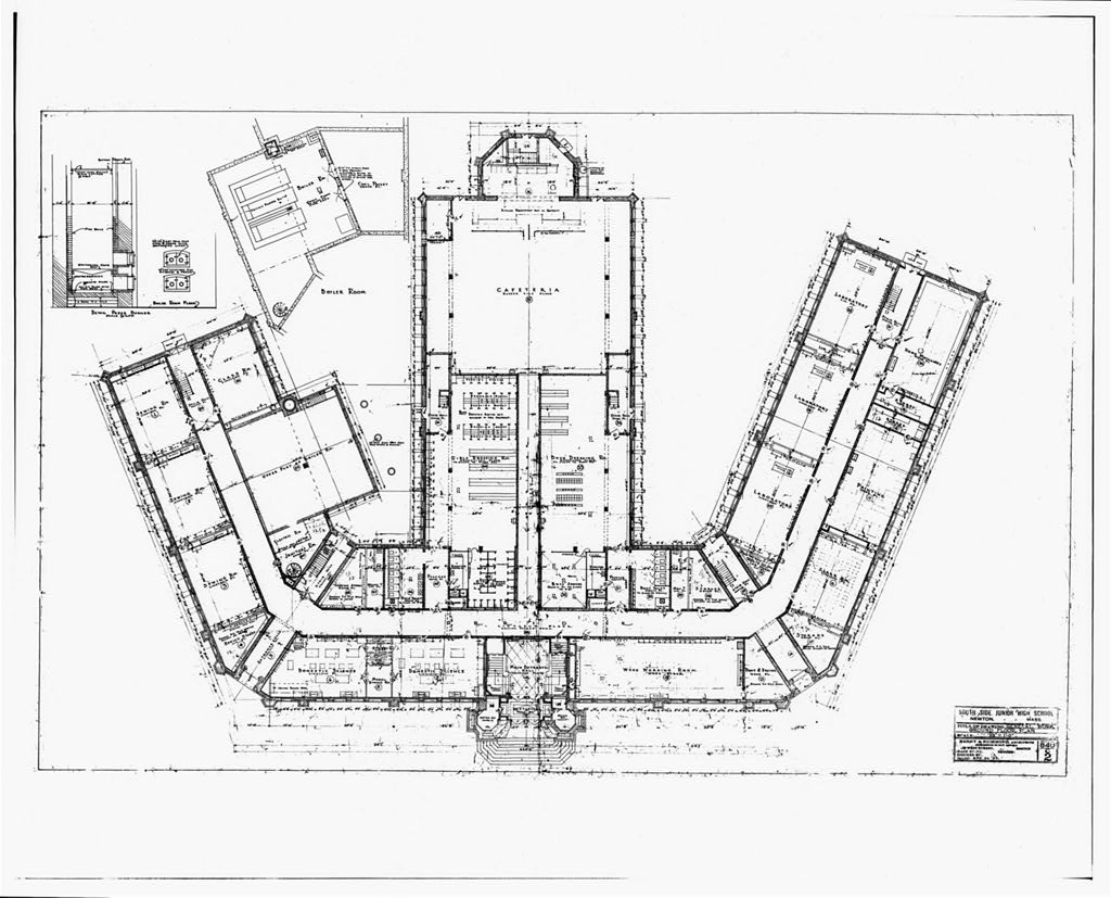 John Wingate Weeks Junior High School, photograph filed with the federal survey