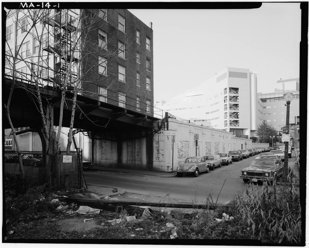 Boston Elevated Railway, photograph filed with the federal survey