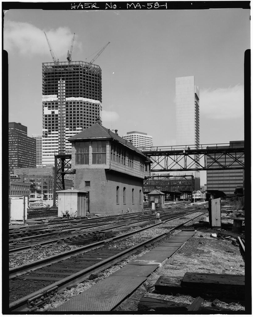 South Station Tower No. 1 & Interlocking System, photograph filed with the federal survey