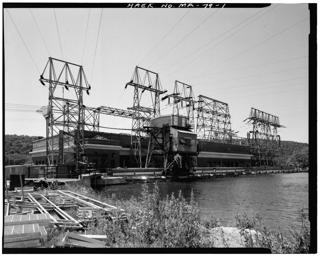 Cabot Station Electric Generating Plant, photograph filed with the federal survey