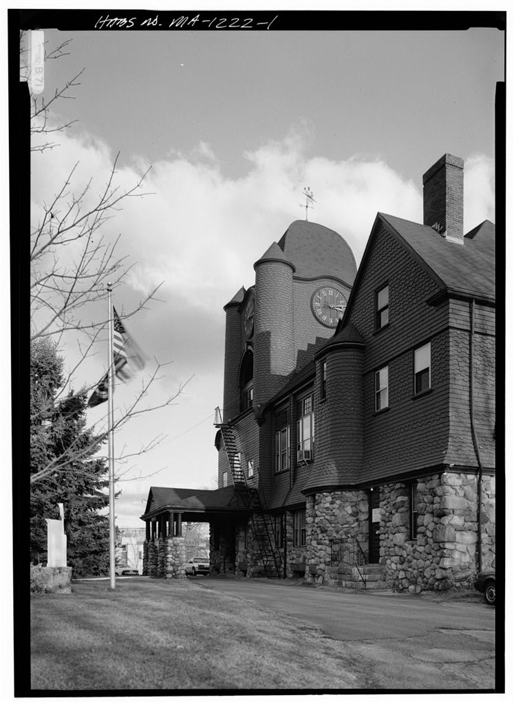 Essex Town Hall, Martin Street, Essex, Essex County, MA, photograph filed with the federal survey