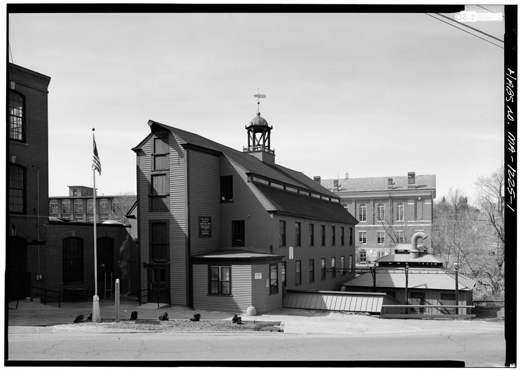 Whittinsville  Brick Mill, 56 Douglas Road, Northbridge, Worcester County, MA, photograph filed with the federal survey