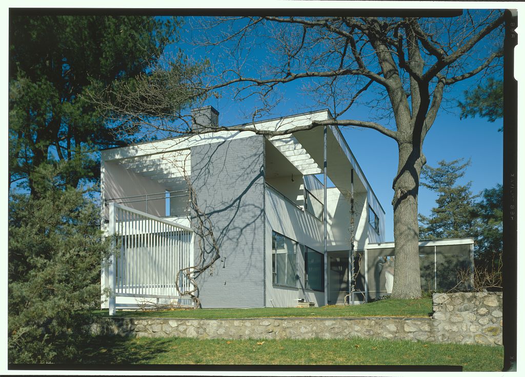 Gropius House, photograph filed with the federal survey