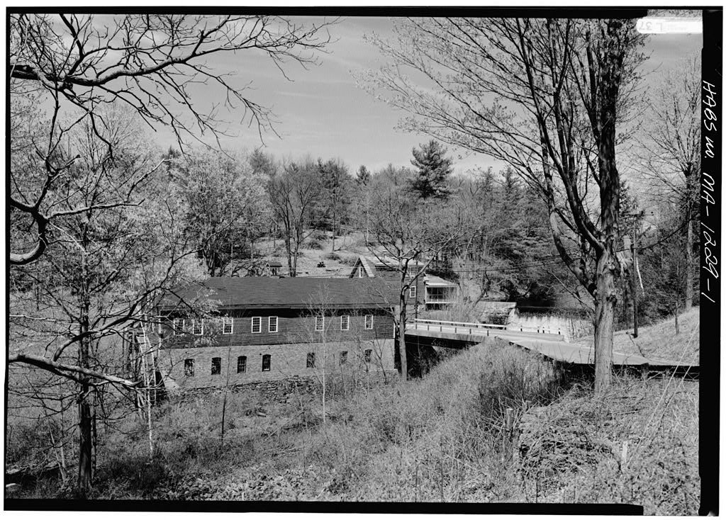 Aldrich Mill, 54 Aldrich Street, Granby, Hampshire County, MA, photograph filed with the federal survey