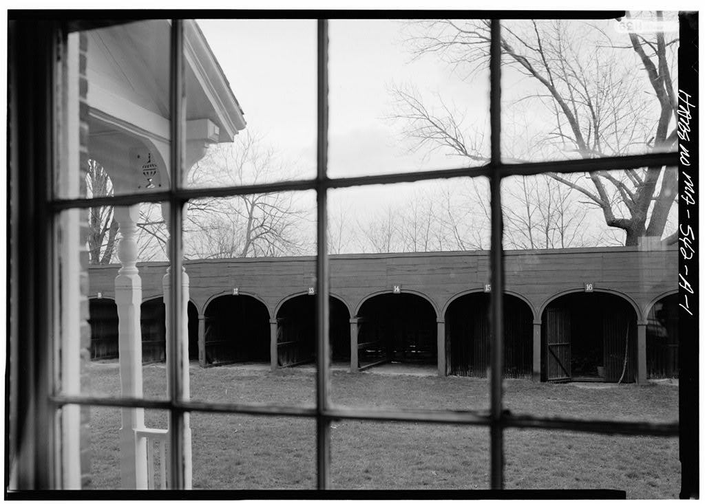 First Parish Church, Stables, Town Green, Thayer Drive, Lancaster, Worcester County, MA, photograph filed with the federal survey