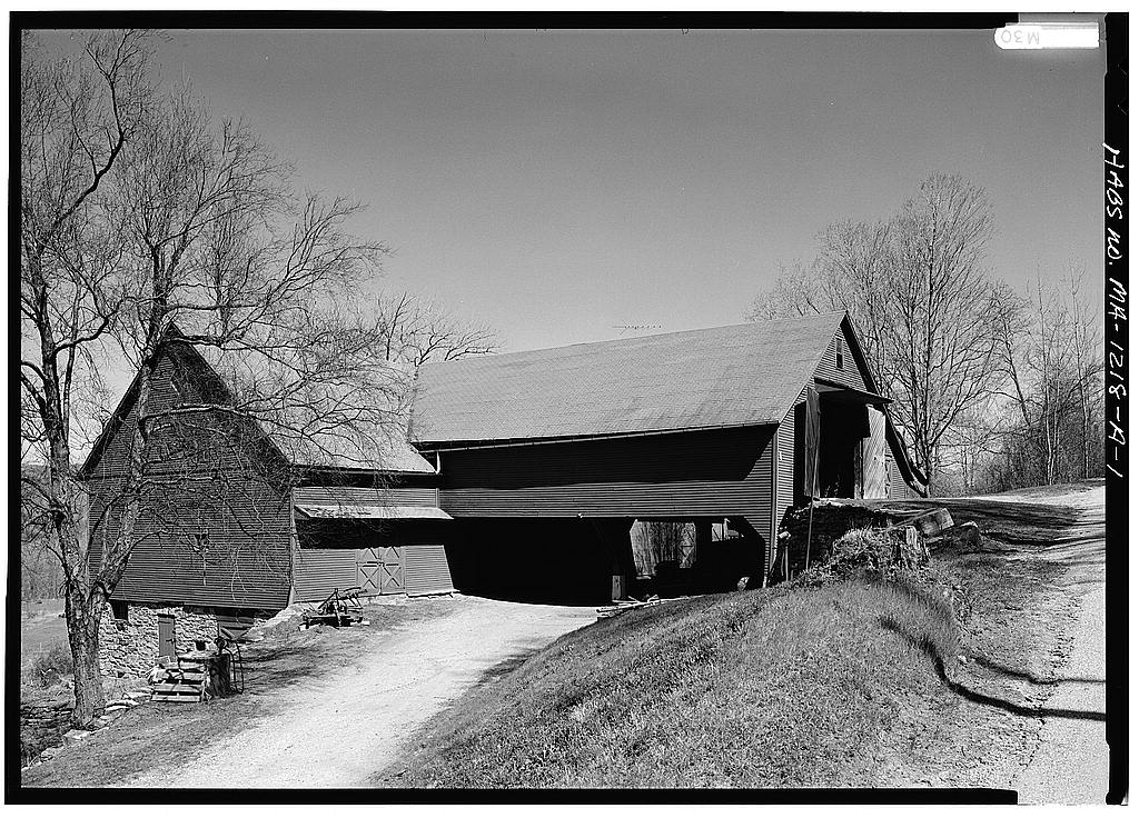 Tyringham Shaker Settlement, photograph filed with the federal survey