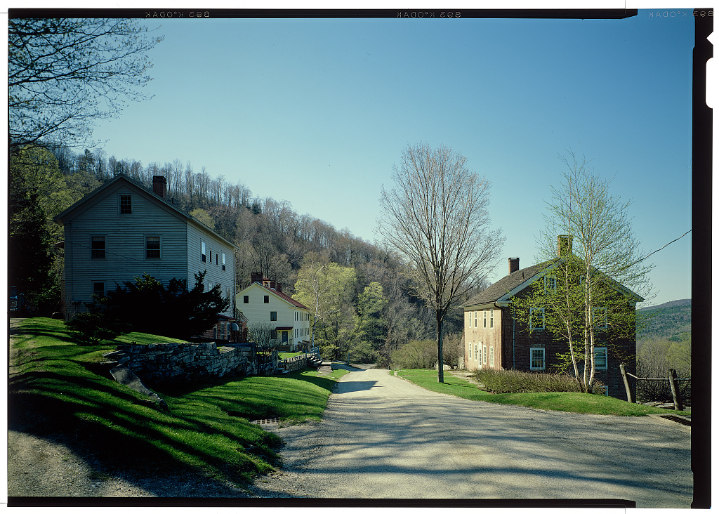 Tyringham Shaker Settlement, photograph filed with the federal survey