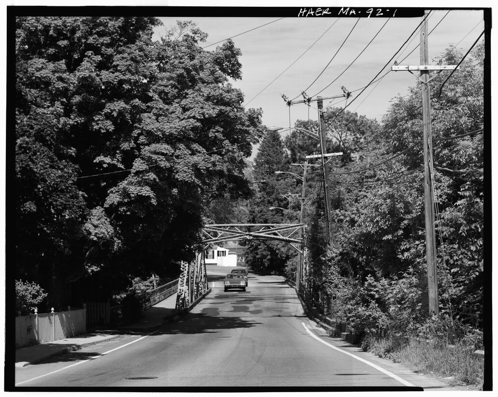 Powow River Bridge, photograph filed with the federal survey